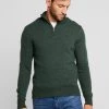 Pier One Hombre Jersey De Punto - Mottled Dark Green -Pier One Tienda 75cc66b8c4154bce9cf2b38d9667cc36