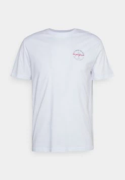 Pier One Hombre NEVER TOO LATE GRAPHIC T-SHIRT - Camiseta Estampada - White -Pier One Tienda 76480a52159b4a8cab5459d0cc67bd16