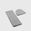 Pier One Unisexo SET UNISEX - Bufanda - Grey -Pier One Tienda 77c54b4953db422fb1966bf2744b4286