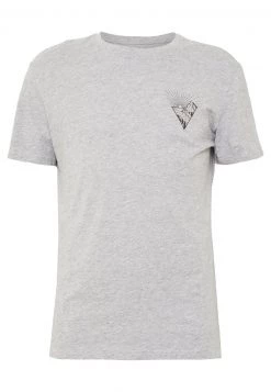Pier One Hombre Camiseta Estampada - Mottled Grey -Pier One Tienda 78308f94c26c4706a3c528657cbb5ade
