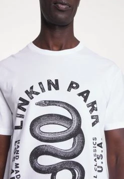 Pier One Hombre LINKIN PARK TEE - Camiseta Estampada - White -Pier One Tienda 792e15b82d874b599d849a5e9bf1b73f