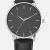 Pier One Unisexo Reloj - Black/silvercoloured -Pier One Tienda 7935ed590a9743b99815e64729d95e1c