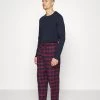 Pier One Hombre Pijama - Dark Blue/bordeaux -Pier One Tienda 798e1fd96d4c48aeb30911f5a69bf9b4