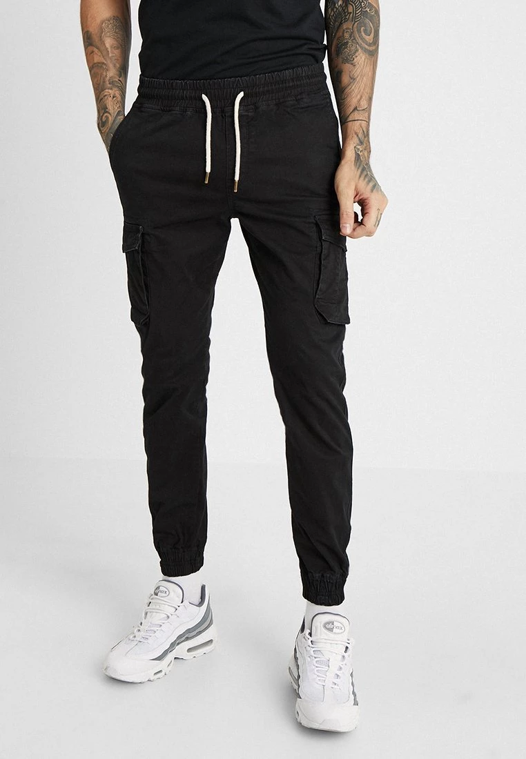 Pier One Pantalones Cargo - Black, Hombre 3 Pier One Pantalones Cargo - Black, Hombre