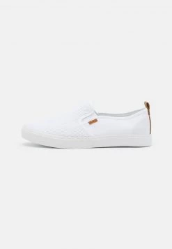 Pier One UNISEX - Mocasines - White, Unisexo