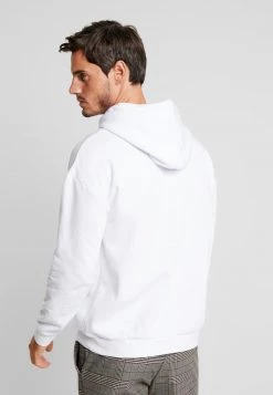 Pier One Hombre PLAIN SKATER HOODY - Jersey Con Capucha - White -Pier One Tienda 7adeb9e75fc940a3bbb72847c37ba96f