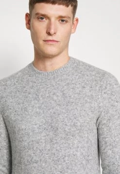 Pier One Hombre Jersey De Punto - Mottled Light Grey -Pier One Tienda 7bc43d3b2ddc4227b75a6bc214ec6e40