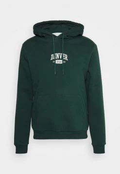 Pier One Hombre DENVER COLLEGE HOODIE - Sudadera - Green