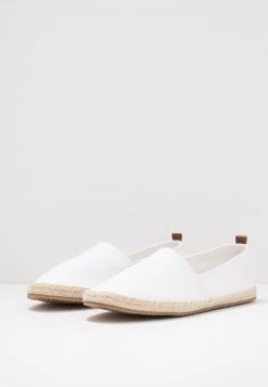 Pier One Unisexo RENA ESPADRILLE UNISEX - Alpargatas - White -Pier One Tienda 7e077ed70ce54cb49199963da195d601