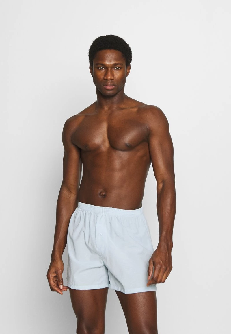 Pier One Hombre 5 PACK - Boxer - Dark Blue/light Blue/white 3 Pier One Hombre 5 PACK - Boxer - Dark Blue/light Blue/white