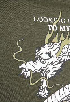 Pier One Camiseta Estampada - Dark Green, Hombre -Pier One Tienda 7e26f91c18a1435093cde0ba4d765a04