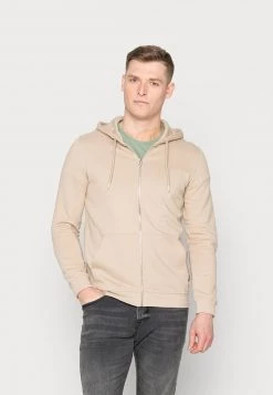 Pier One Hombre Sudadera Con Cremallera - Tan