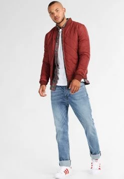 Pier One Hombre Camisa - Grey/coral -Pier One Tienda 7faeda2b77c145ec8893cb901317f6f2