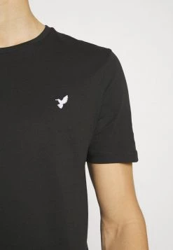 Pier One Hombre WITH BIRD STRAIGHT 5 PACK - Camiseta Básica - White/black/dark Blue -Pier One Tienda 7ff9eb908aaf4b98b2151695076bad57