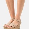 Pier One Mujer LEATHER - Sandalias Con Plataforma - Beige 2 Pier One Mujer LEATHER - Sandalias Con Plataforma - Beige -Pier One Tienda 801835754f1b47ed9aa96e586451e951