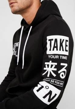 Pier One Hombre Jersey Con Capucha - Black -Pier One Tienda 851a65e14dcc4b70839cb944019d7fa0