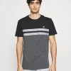 Pier One Hombre Camiseta Estampada - Black/grey -Pier One Tienda 87df1c1549ab472992d01f60176f6e87