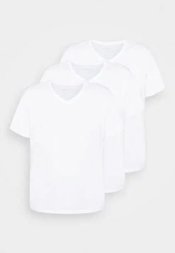 Pier One Hombre 3 PACK - Camiseta Básica - White 10 Pier One Hombre 3 PACK - Camiseta Básica - White -Pier One Tienda 88b631dad3fe4bc5a65bdd3caaf417f3