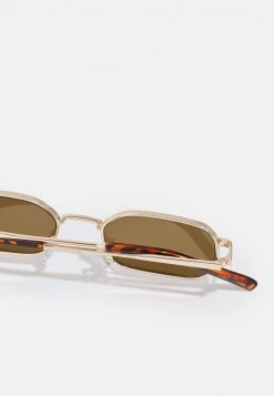 Pier One Unisexo UNISEX - Gafas De Sol - Gold-coloured/brown -Pier One Tienda 88ece7c2c5c74552a2c0b69534730993