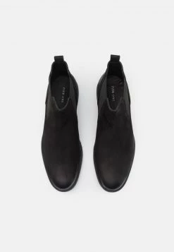 Pier One Hombre LEATHER - Botines - Black -Pier One Tienda 8e8f823557e74a1ab2cf68138c3536ca