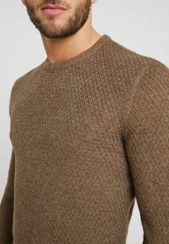Pier One Hombre Jersey De Punto - Mottled Light Brown -Pier One Tienda 8edaed410a38471a9c000df3292f23cd