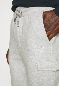 Pier One Hombre Pantalones Deportivos - Mottled Light Grey -Pier One Tienda 9059ca1b37f34fac8ae88b6ff023187c
