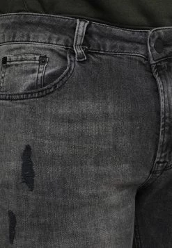 Pier One Hombre Vaqueros Pitillo - Black Denim -Pier One Tienda 90a8953eb22044ac9fd2059f794d5086