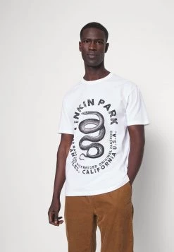 Pier One Hombre LINKIN PARK TEE - Camiseta Estampada - White -Pier One Tienda 90ad1f768e184c8e9fdb15a261ff838f