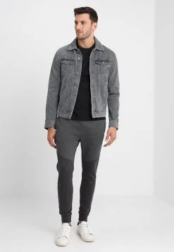 Pier One Hombre Pantalones Deportivos - Dark Grey -Pier One Tienda 90b1ea4706ac4f9b89dd3df3cc24b787