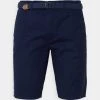 Pier One Hombre CHINOS WITH BELT - Shorts - Dark Blue 2 Pier One Hombre CHINOS WITH BELT - Shorts - Dark Blue -Pier One Tienda 91427bd3e189468184ad0be3423d3555