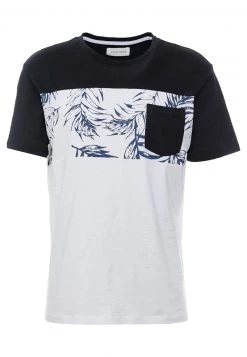 Pier One Hombre Camiseta Estampada - White/black -Pier One Tienda 949c3d66fa1a4c6d85298542725028be