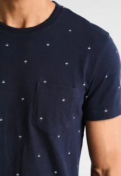 Pier One Camiseta Estampada - Navy, Hombre -Pier One Tienda 96c9f67c6a00437987c7bb1a0064f91a