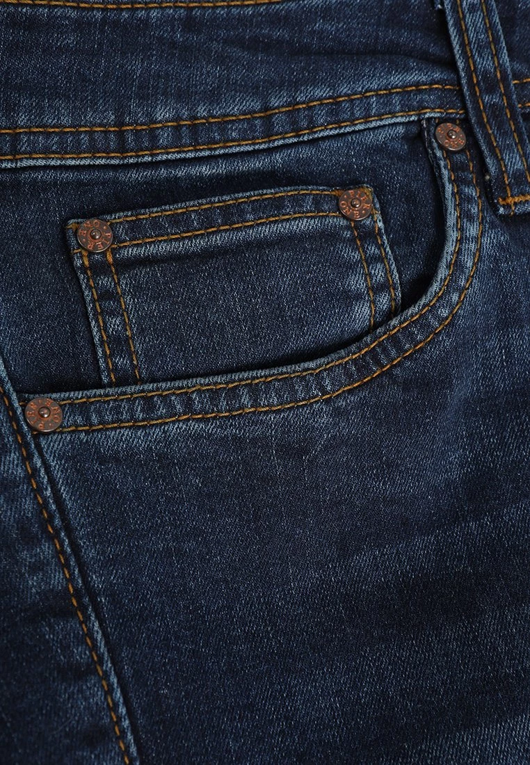 Pier One Hombre DISTRESSED DENIM SLIM FIT - Vaqueros Slim Fit - Dark Blue Denim 7 Pier One Hombre DISTRESSED DENIM SLIM FIT - Vaqueros Slim Fit - Dark Blue Denim - Imagen 5