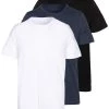 Pier One 3 PACK - Camiseta Básica - Black/white/blue, Hombre -Pier One Tienda 9a7be9f8e1a446199ff4f3bca527601a