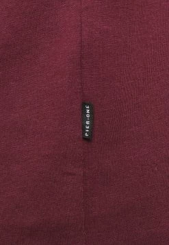 Pier One Hombre Camiseta Básica - Bordeaux -Pier One Tienda 9adb824db7814404816f15713d049982