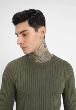 Pier One Hombre Jersey De Punto - Oliv -Pier One Tienda 9bdc2c505e764e1ea65e78564ab26183