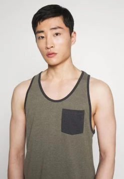 Pier One Top - Mottled Olive, Hombre -Pier One Tienda 9c3dd80b333e46dfa1b5d3ed9451882c