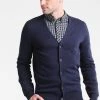 Pier One Chaqueta De Punto - Dark Blue, Hombre -Pier One Tienda 9e625fa716734cd7933ae911e5b0c1e2