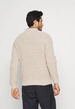 Pier One Hombre CHUNKY MOCKNECK JUMPER - Jersey De Punto - Mottled Beige -Pier One Tienda 9fbb9ce1118e4840b8fdefe9e4cc2cc1