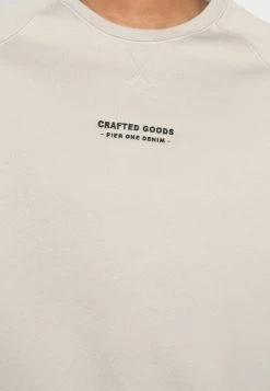 Pier One Hombre CRAFTED GOODS CREW - Sudadera - Off-white -Pier One Tienda a069395134564dacb80f80f2885e14b7