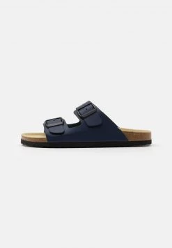 Pier One Hombre UNISEX - Pantuflas - Dark Blue