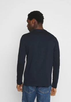 Pier One Camiseta De Manga Larga - Dark Blue, Hombre -Pier One Tienda a1335ae88c394f9aa0b67caf53800d34