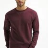 Pier One Hombre Sudadera - Bordeaux Melange -Pier One Tienda a262de2c682b46acaa82b30bad9d15aa