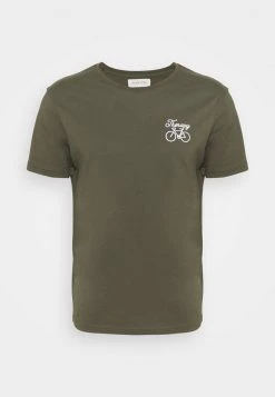Pier One Hombre THERAPY BIKE EMBRO - Camiseta Básica - Olive -Pier One Tienda a3d2ccc9162c44bababe02597c60bbe2