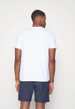 Pier One Hombre NEVER TOO LATE GRAPHIC T-SHIRT - Camiseta Estampada - White -Pier One Tienda a4f118f86da644d4aee67da34d87611b