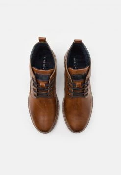 Pier One Hombre LEATHER - Botines Con Cordones - Cognac -Pier One Tienda a91f86d9419c40c08cde7e0c774b1ead