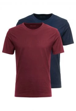 Pier One Hombre 2 PACK - Camiseta Básica - Bordeaux -Pier One Tienda a990708a965045f09ae4d28cffe4d0b2