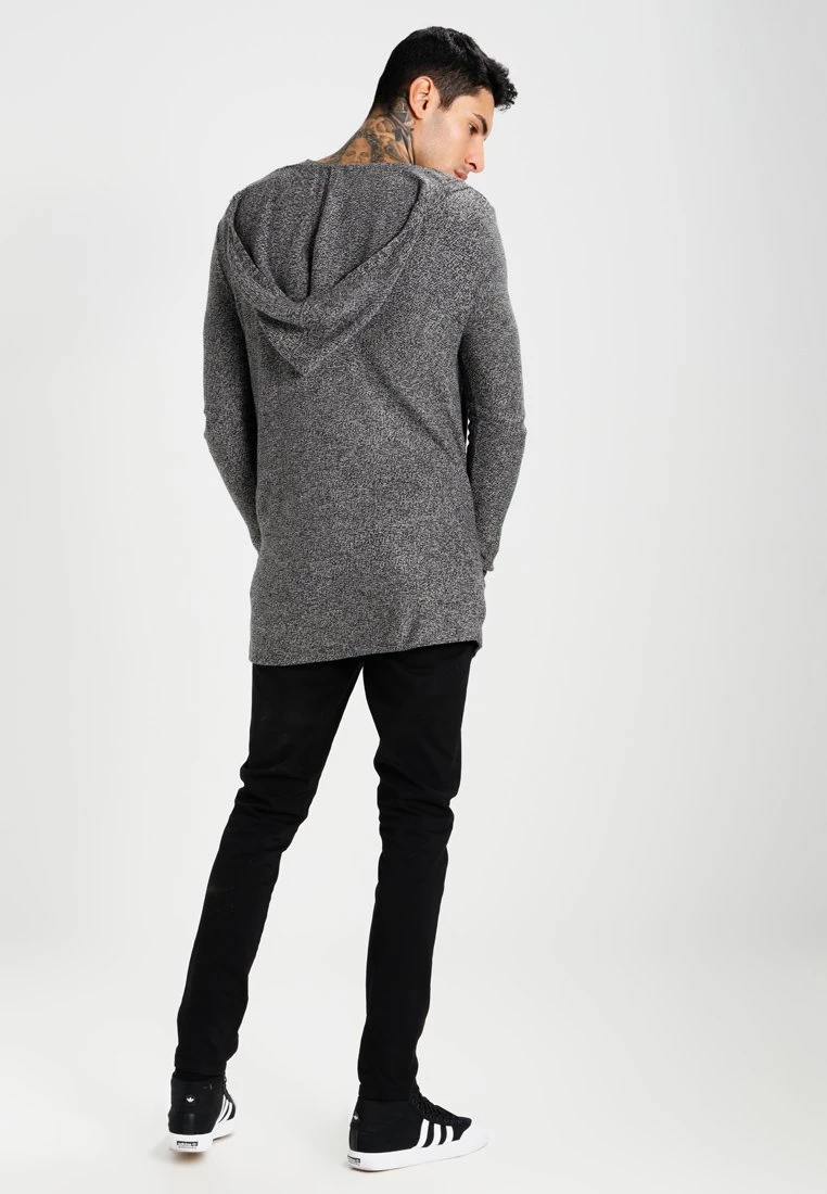 Pier One Hombre Chaqueta De Punto - Light Grey/black 5 Pier One Hombre Chaqueta De Punto - Light Grey/black - Imagen 3