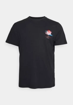 Pier One Hombre Camiseta Estampada - Black