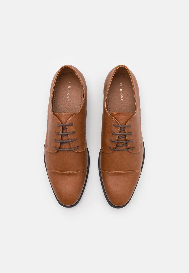Pier One Hombre Zapatos Con Cordones - Cognac 6 Pier One Hombre Zapatos Con Cordones - Cognac - Imagen 4